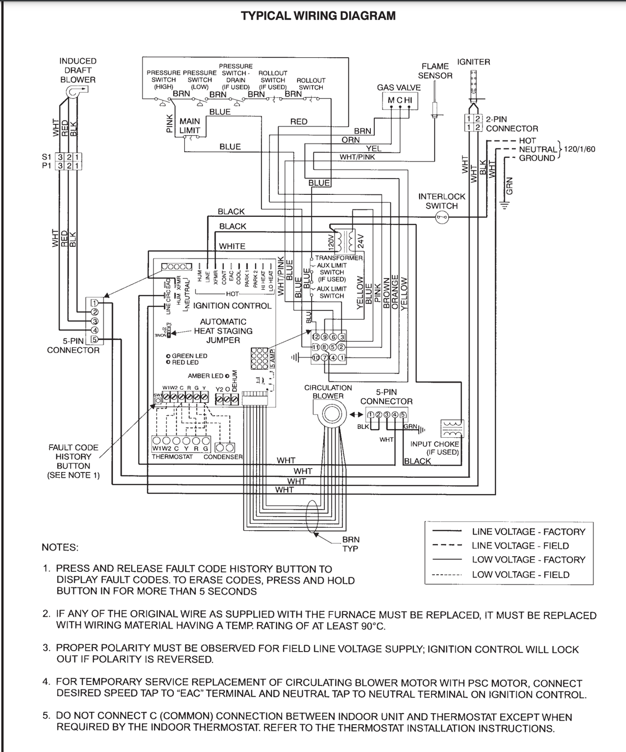 Ducane Heating & A/C Equipment History, Manuals, Contact Information Carrier Thermostat Wiring Diagram InspectAPedia.com