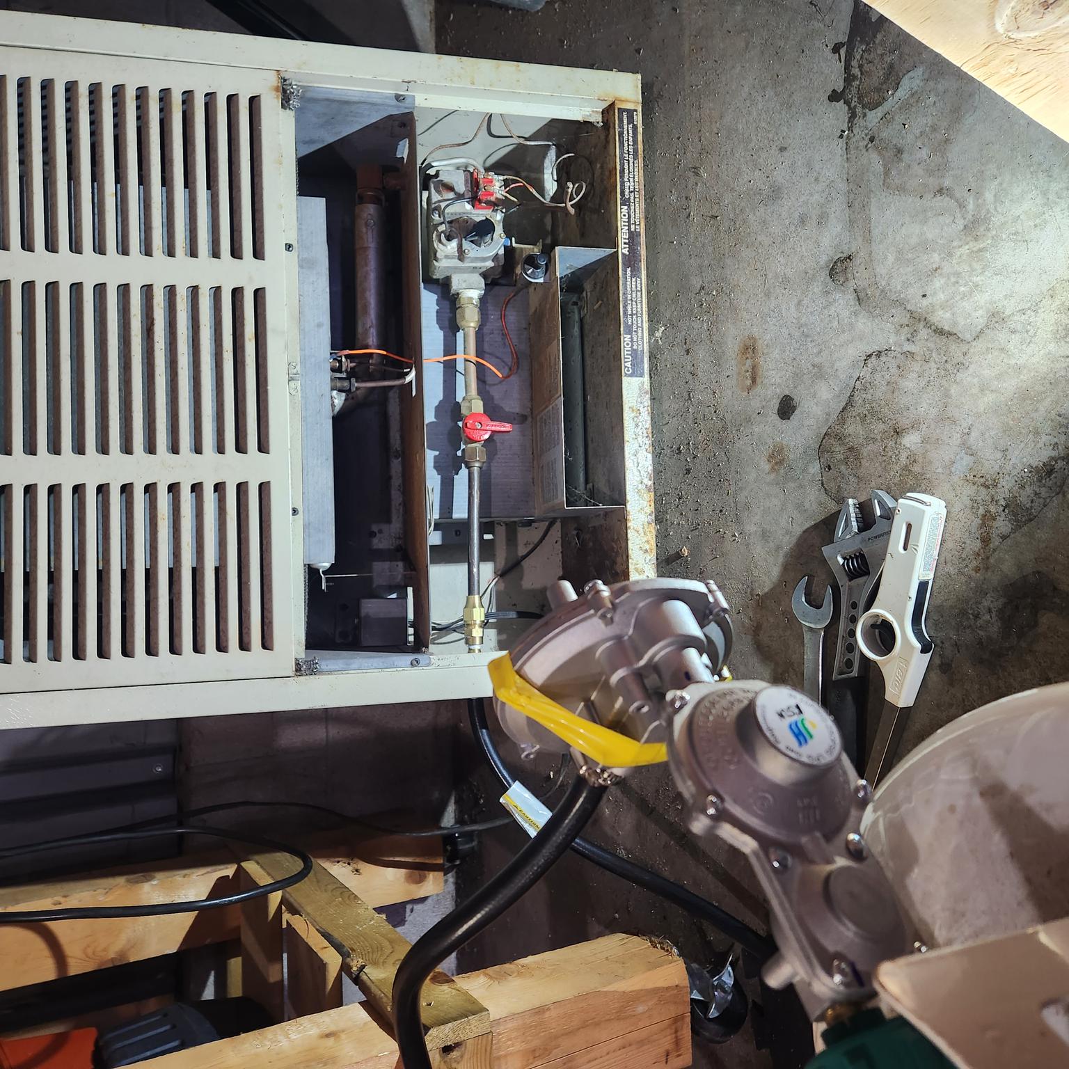 Wall Mounted Furnace FAQs Install or Repair of gas-fired wall heaters